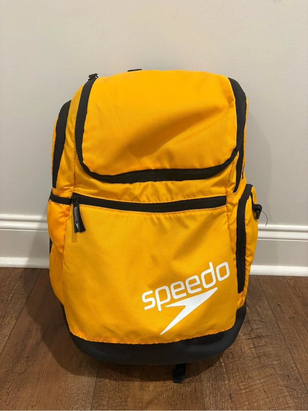 Speedo Orange and Black Sport Backpack
